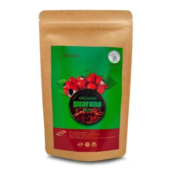 DTC organski guarana prah 100g