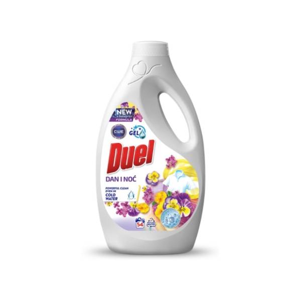 DUEL Dan i noć tečni deterdžent 54 pranja (2,45l)