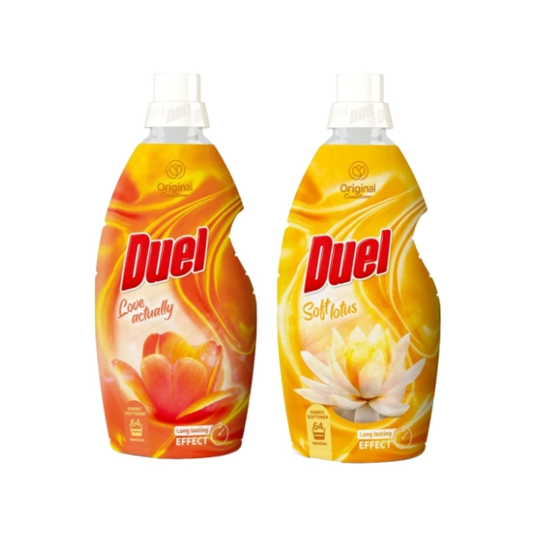 DUEL Soft lotus + love actually omekšivač 128 pranja (2x1,6l)