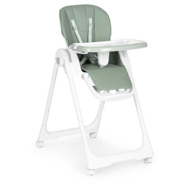 ECO TOYS hranilica za bebe dupla tacna zelena