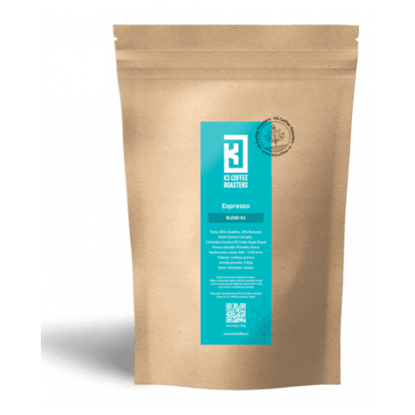 Espresso kafa K3 Blend u zrnu 1kg