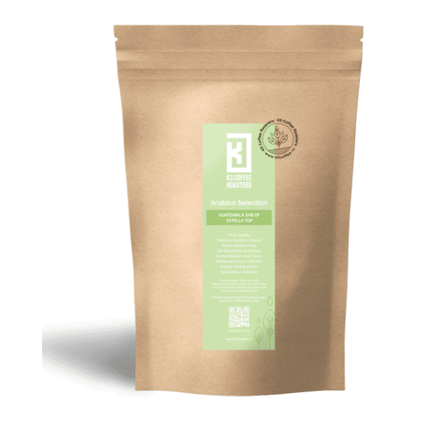 Espresso kafa K3 Guatemala Arabika u zrnu 1kg
