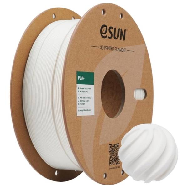 eSUN PLA+ 1kg Milky White 1,75mm 3D filament