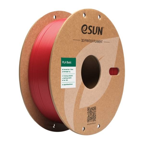 eSUN PLA Basic 1,75mm Fire Engine Red 3D filament