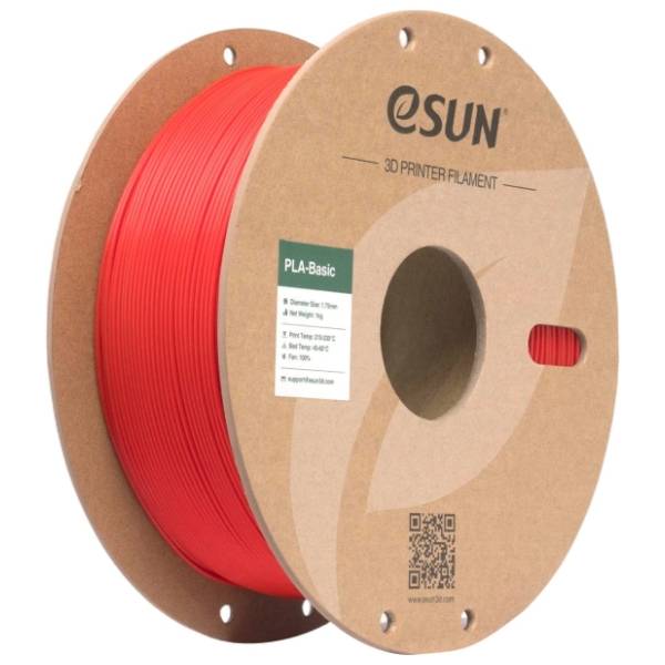 eSUN PLA-Basic 1,75mm RGB Red 3D filament