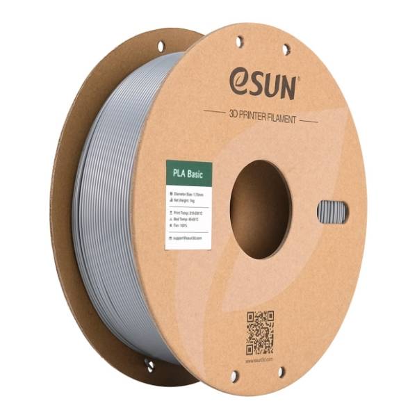 eSUN PLA Basic 1,75mm Silver 3D filament