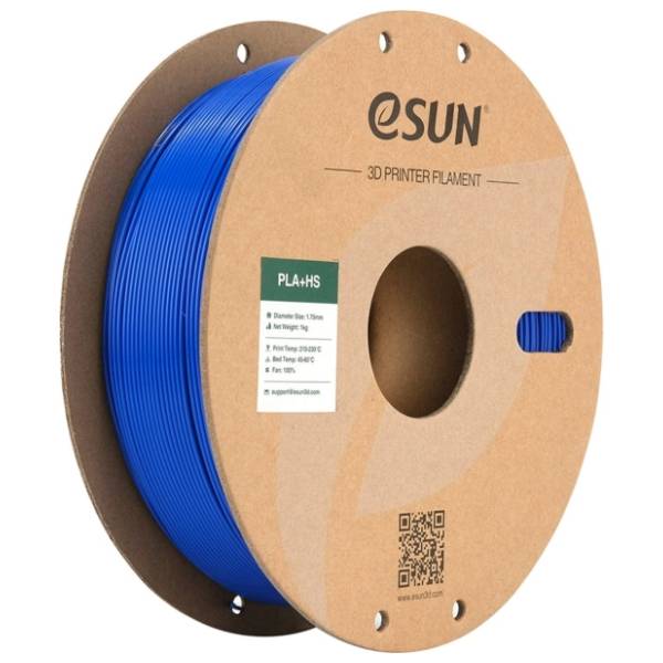 eSUN PLA+HS 1kg Blue 1,75mm 3D filament