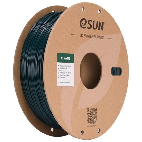 eSUN PLA+HS 1kg Green 1,75mm 3D filament