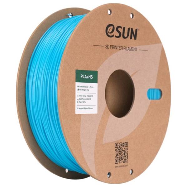 eSUN PLA+HS 1kg Light Blue 1,75mm 3D filament