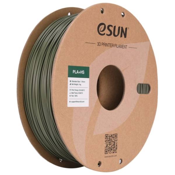 eSUN PLA+HS 1kg Olive Green 1,75mm 3D filament