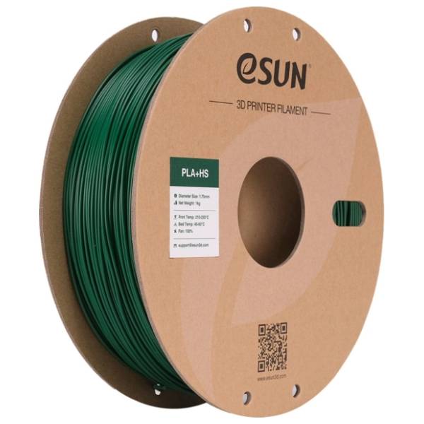 eSUN PLA+HS 1kg Pine Green 1,75mm 3D filament