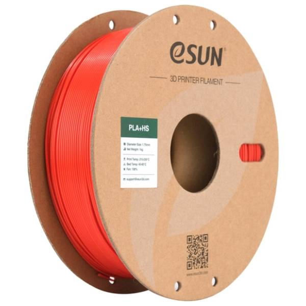 eSUN PLA+HS 1kg Red 1,75mm 3D filament