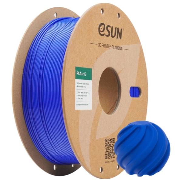 eSUN PLA+HS 1kg RGB Blue 1,75mm 3D filament