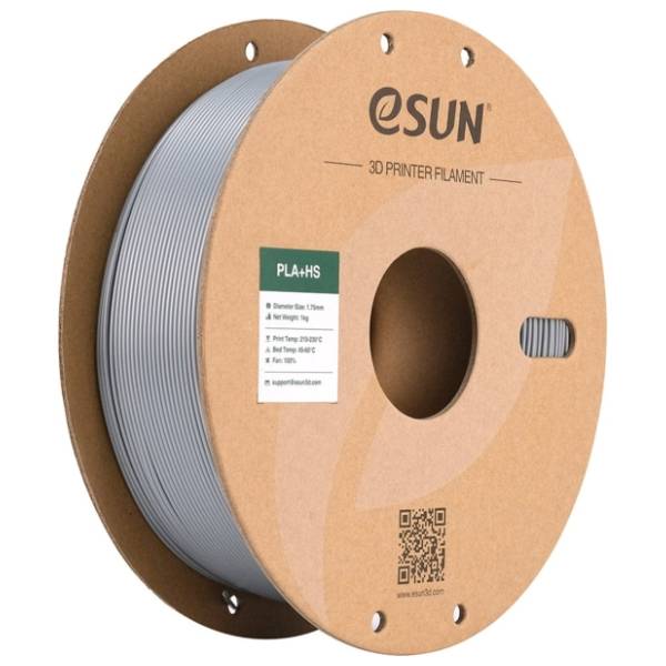 eSUN PLA+HS 1kg Silver 1,75mm 3D filament