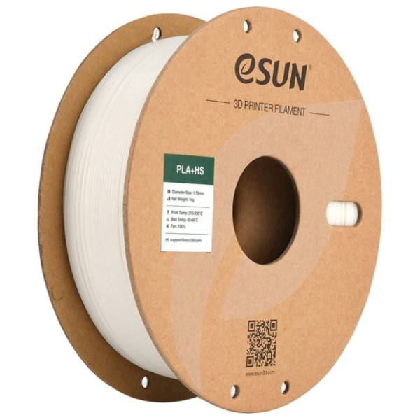 eSUN PLA+HS 1kg White 1,75mm 3D filament