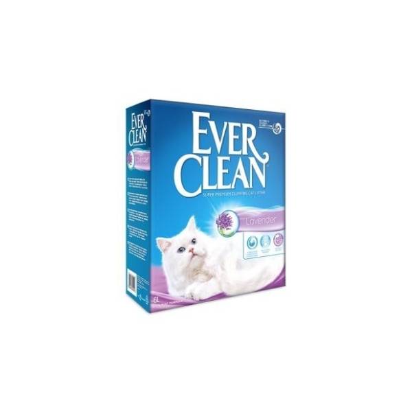 EVERCLEAN Lavander posip za mačke 6l