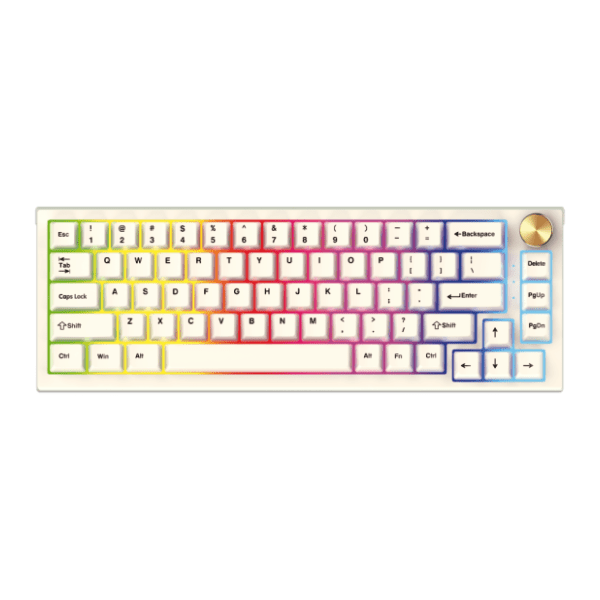 FANTECH bežična tastatura MK858 Maxfit67 Space (white switch)