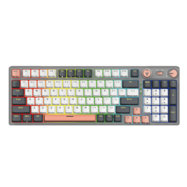 FANTECH bežična tastatura MK914 RGB Pro 96 Saturn (Red switch)