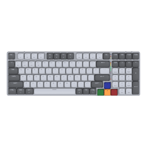FANTECH bežična tastatura MK916 RGB Maxfit AIR99 siva (Brow switch)