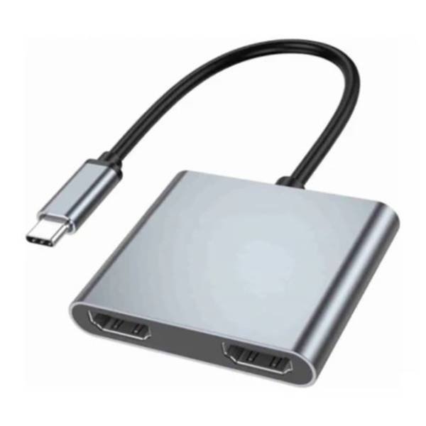 FAST ASIA konverter USB-C (m) na 2x HDMI (ž)