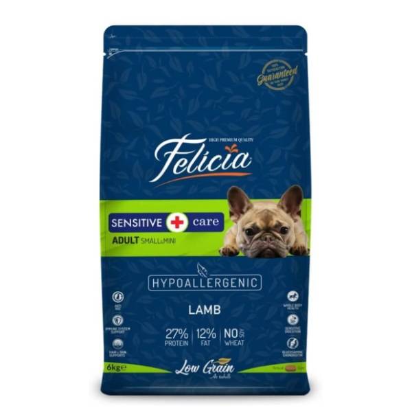 FELICIA Low grain hrana za odrasle pse jagnjetina 6kg