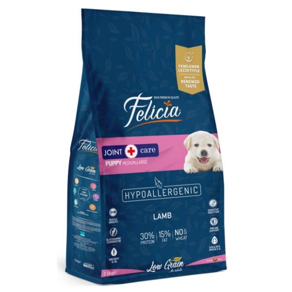 FELICIA Low grain hrana za srednje pse jagnjetina 15kg