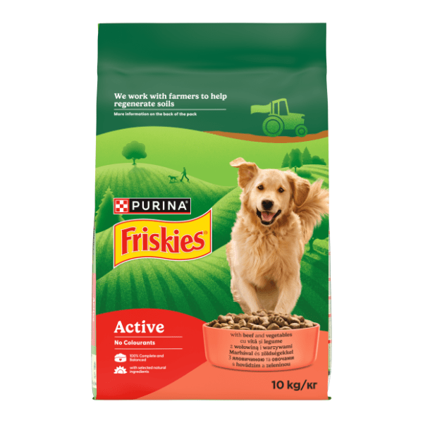 FRISKIES 5 Promises active hrana za pse govedina 10kg