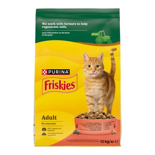 FRISKIES govedina, piletina i povrće 10kg
