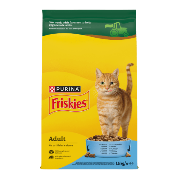 FRISKIES losos 1,5kg