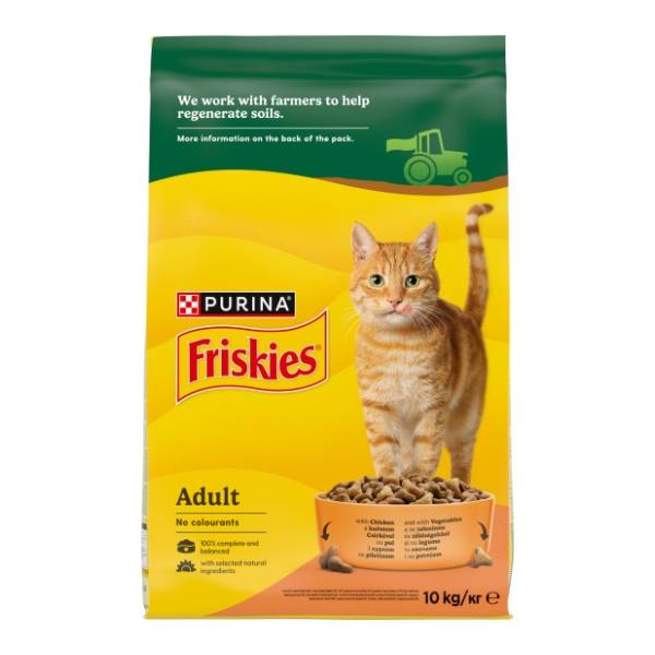FRISKIES piletina i povrće 10kg