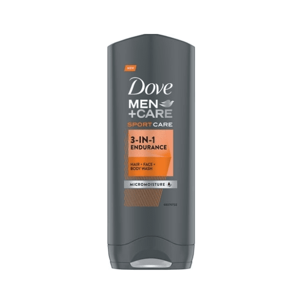 Gel za tuširanje DOVE Men endurance 3u1250ml