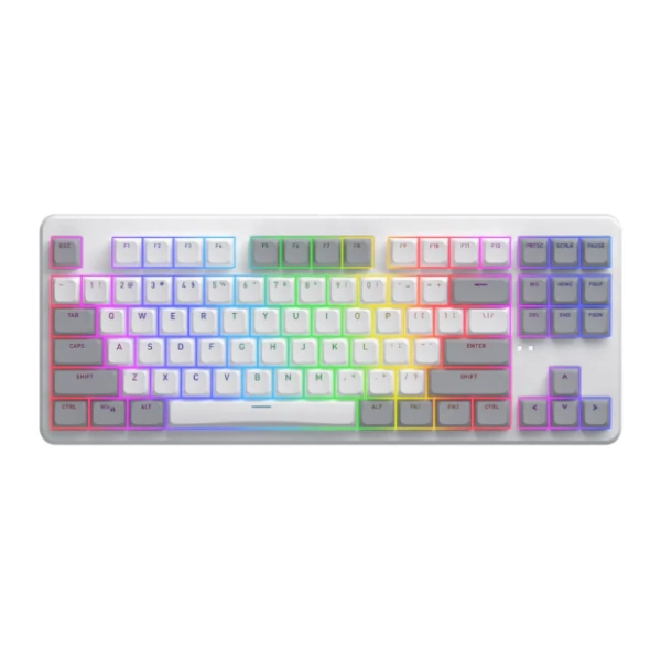HATOR bežična tastatura Rockfall 3 TKL White HTK851