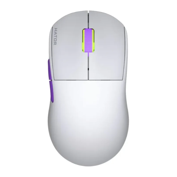 HATOR bežični miš Quasar 2 Ultra 4K White