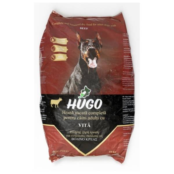 HUGO hrana za pse junetina 10kg