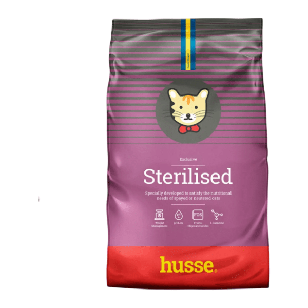 HUSSE Exclusive sterilised hrana za mačke piletina 7kg