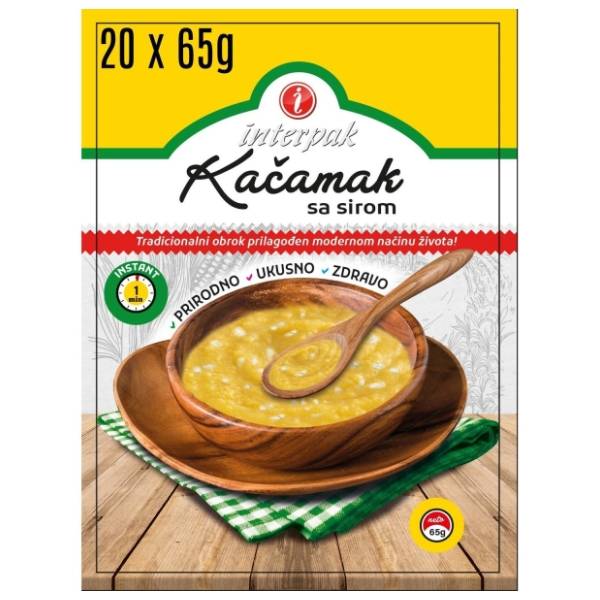 Instant kačamak sa sirom INTERPAK 20x65g