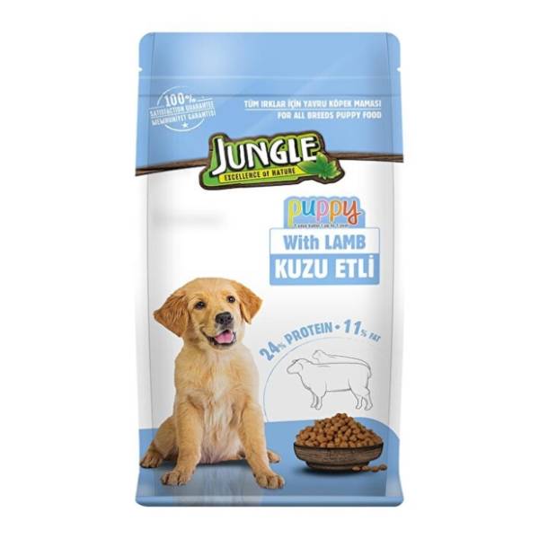 JUNGLE Puppy hrana za štence jagnjetina 15kg