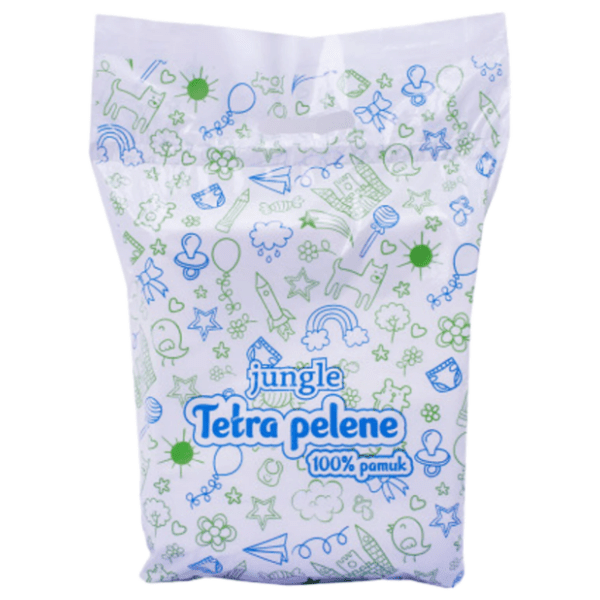 JUNGLE Tetra pelene porubljene bele 10kom
