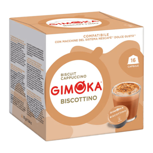 Kapsule GIMOKA Biscottino 16kom