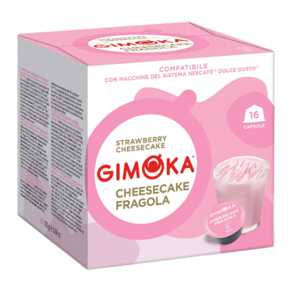 Kapsule GIMOKA Cheesecake Fragola 16kom