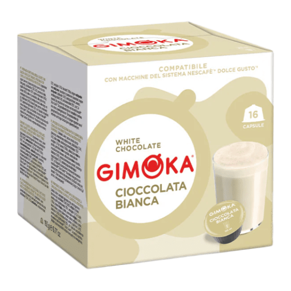 Kapsule GIMOKA Cioccolata Bianca 16kom