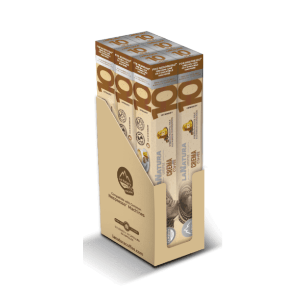 Kapsule LA NATURA LIFESTYLE Crema alu kafa 10kom