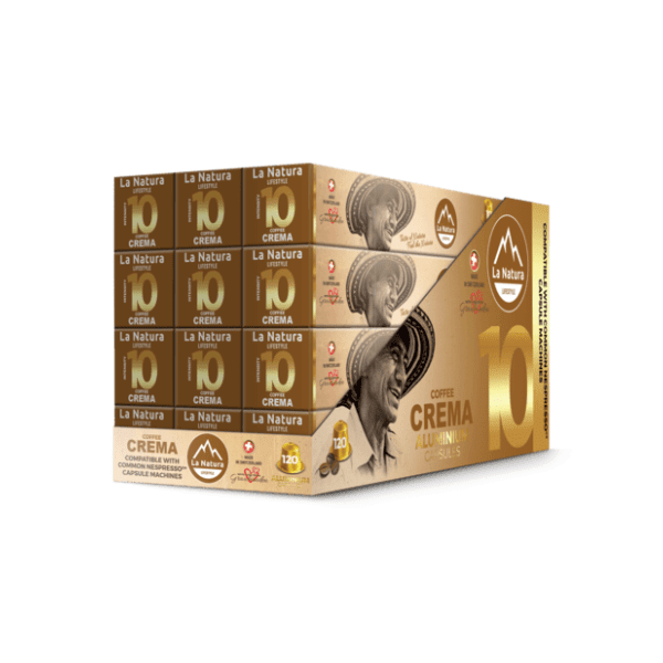 Kapsule LA NATURA LIFESTYLE Crema alu kafa 12x10kom