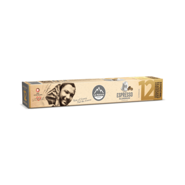 Kapsule LA NATURA LIFESTYLE Espresso  alu kafa 10kom