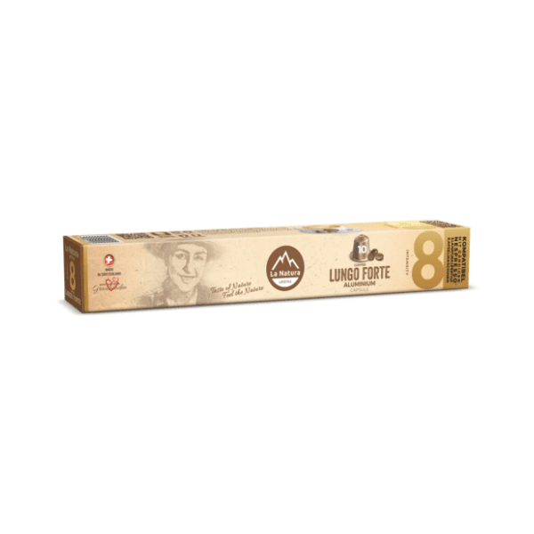 Kapsule LA NATURA LIFESTYLE Lungo forte alu kafa 10kom