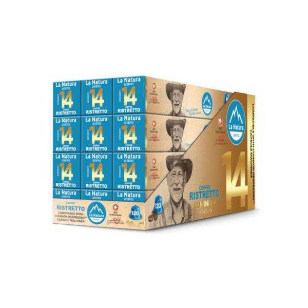 Kapsule LA NATURA LIFESTYLE Ristretto alu kafa 12x10kom