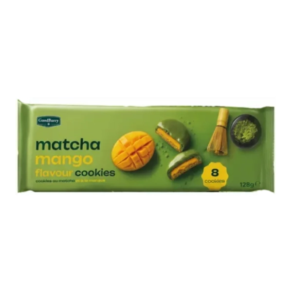 Keks GOODBURRY matcha mango 128g