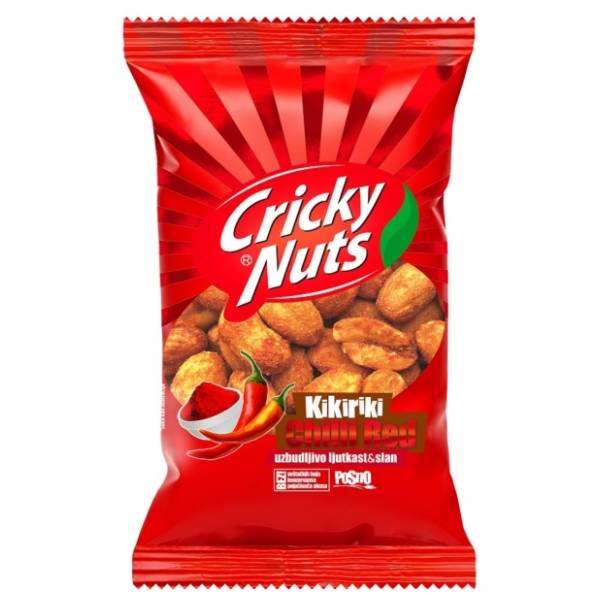 Kikiriki CRICKY suvopečeni začinjeni 75g