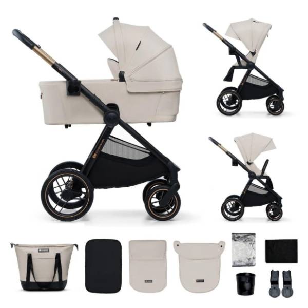 KINDERKRAFT kolica za bebe 2 u 1 Nea 2 Soft bež