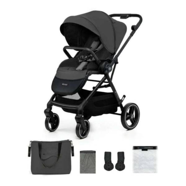 KINDERKRAFT kišobran kolica za bebe Yoxi moonlight siva